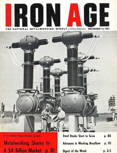 Iron Age Cover December 1961